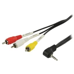 AV-kontakt 3,5mm - 3xRCA