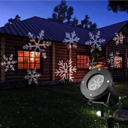 Projektorlampe for husvæg / Facadebelysning