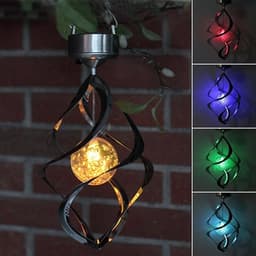 Solcellelampe Galaxy Rosa