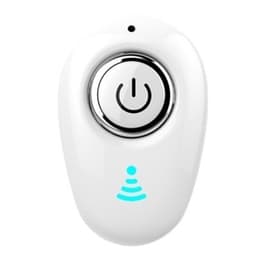 Mini in-ear øreplugg til smartphones - Hvit