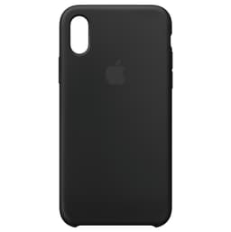 iPhone X silikondeksel (sort)