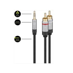Goobay 3.5mm audio -> 2 RCA han