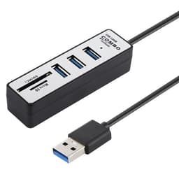 USB-switch + Kortlæser USB 3.0