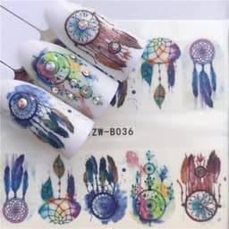 24 72517 Nail sticker