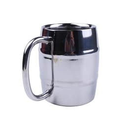 Rustfrit Stålkrus / Metalkrus - Holder På Varmen / Kulden