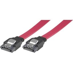 Hårddisk kabel  SATA/SAS-kabel, lås-clips, rak-rak, 0,5m