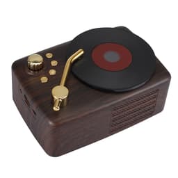 Retro bluetooth högtalare med FM radio