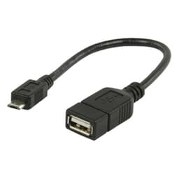 USB 2.0 A Hona - micro USB B Hane OTG-datakabel