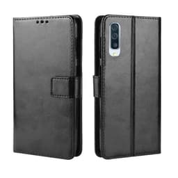 Flipfutteral Stativ & Kortlommer Samsung Galaxy A70 Svart