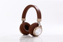 Trådløst on ear headset - Brun