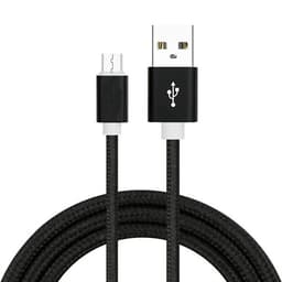 Micro USB datakabel 3 m - Sort