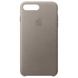 iPhone 8 Plus läderfodral (taupe)