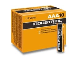 Duracell INDUSTRIAL MN2400/LR03 Micro AAA Batteri 10-pack
