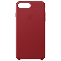 Apple iPhone 8 Plus læderetui - rød