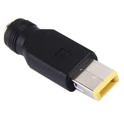 Adapter Lenovo 5.5x2.1mm til stort rektangel