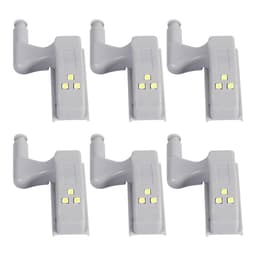 Garderobebelysning Induktion / Sensor - 6 stk.