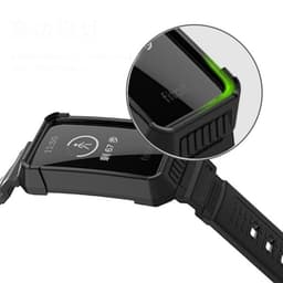Sort urrem til FITBIT Charge 3