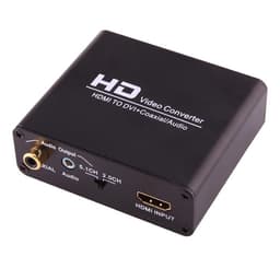 HDMI till DVI omvandlare / adapter + 3.5mm ljud