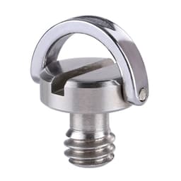 Kameraskruv 1/4" med C-ring