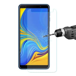 Herdet skjermbeskyttelse av temperert glass Galaxy A7 2018