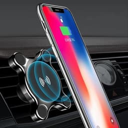 TOTUDESIGN 10W Magnetisk Bilhållare QI-Laddare