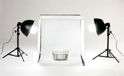 Fotostudio 60x60cm med dagslysbelysning