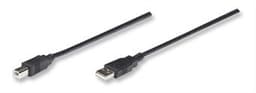 USB 2.0 kaapeli A-B 3 metriä