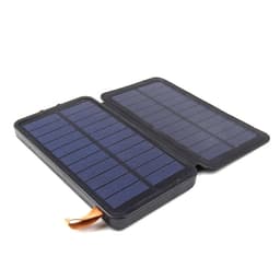 Solcell Powerbank 8000mAh - 2 paneler solcellsladdare