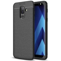 Takakansi Litchi Samsung Galaxy J8 2018 Musta