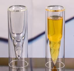 Shotglas Patron - Snapsglaset med tryck i
