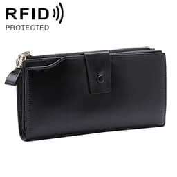 Stor Plånbok Dam - Dragkedja RFID