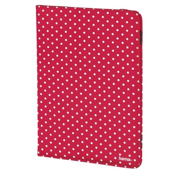 HAMA Tabletfodral 10,1"" PolkaDots Röd