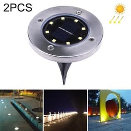 LED-valaisin Aurinkokenno Terassille & Puutarhaan 2-pakkaus