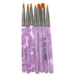 Neglepensler 7-pakk for UV Gel