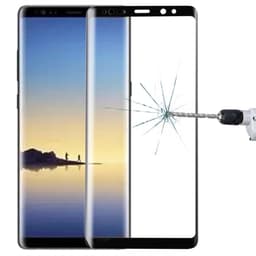 Bøyd skjermbeskyttelse av herdet glass Samsung Galaxy Note 8 - Svart