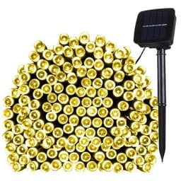 Solcellsbelysning LED Slinga 17m 100st lampor