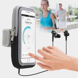Sportarmband Mobiltelefon Universal med dragkedja