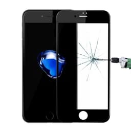 iPhone 8 Plus / 7 Plus Ultratunt skärmskydd i glas som täcker hela skärmen