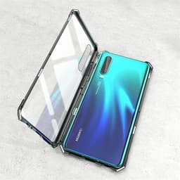 Ultratyndt Magnetisk Cover i Hærdet Glas til Huawei P30 Pro