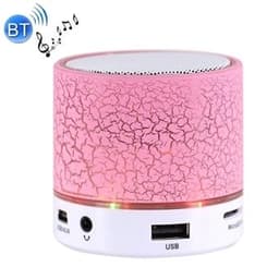 Mini  LED Bluetooth Stereo högtalare med Mic & AUX IN - Rosa