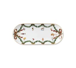 Royal copenhagen stjerne riflet christmas fat 39 cm