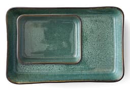 Bitz fat rekt. 2 deler svart/grønn