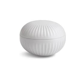 Kähler hammershøi bonbonniere hvit porselen