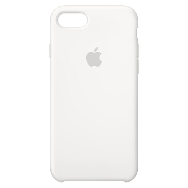 iPhone 8/SE silikondeksel (hvit)