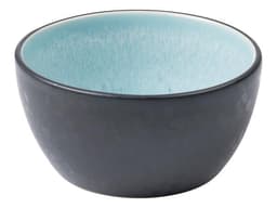 Bitz skål dia.10 cm svart/lyseblå
