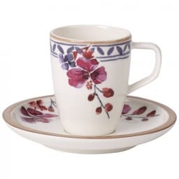 Villeroy & boch artesano provençal lavendel espresso cup 10 cl m/ skål
