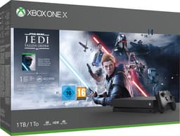 Xbox One X 1 TB: Star Wars Jedi: Fallen Order game bundle (svart)