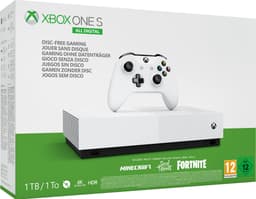 Xbox One S 1 TB All-Digital utgave (hvit)