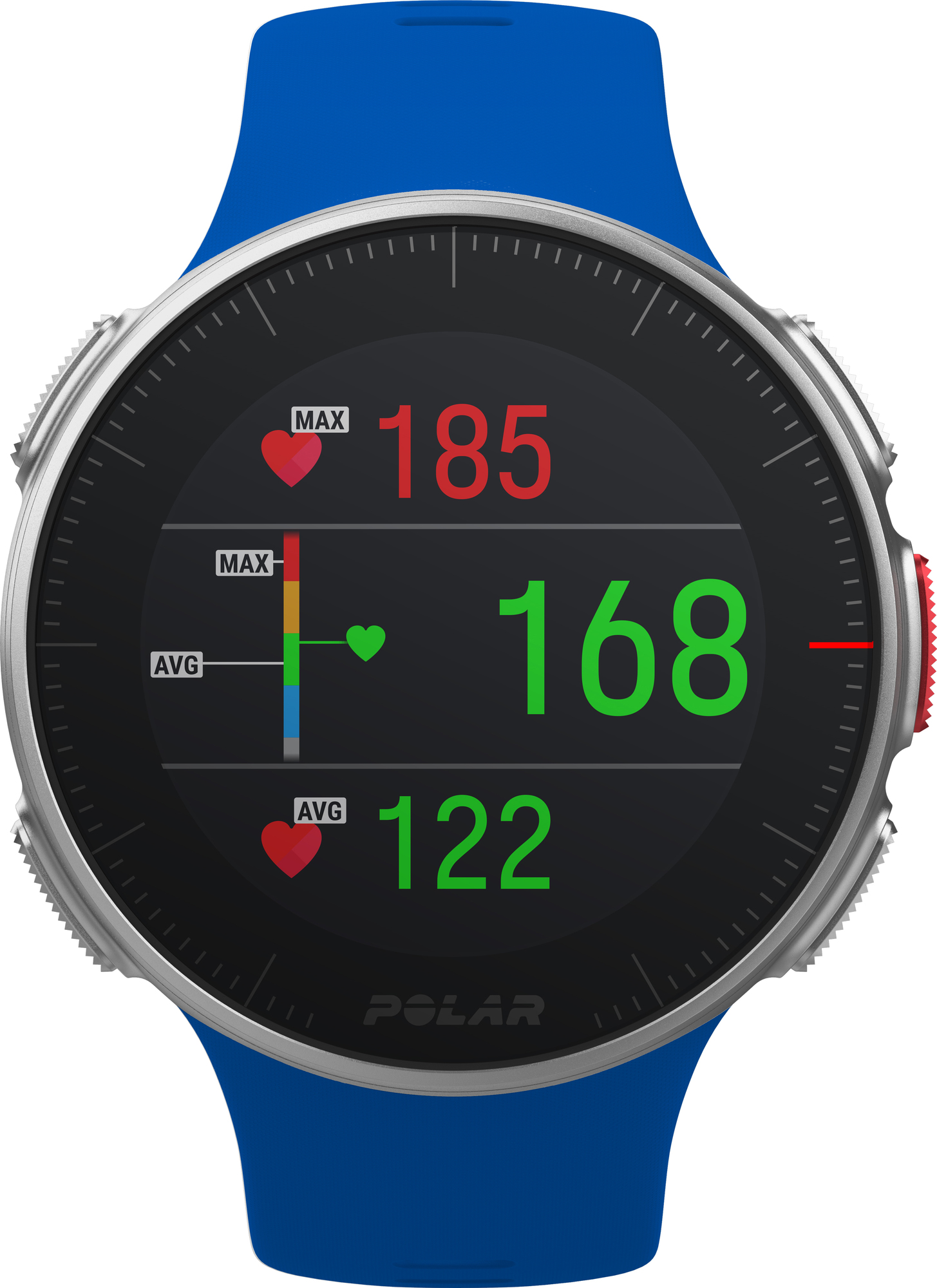 Polar Vantage V GPS-multisportkello (sininen)