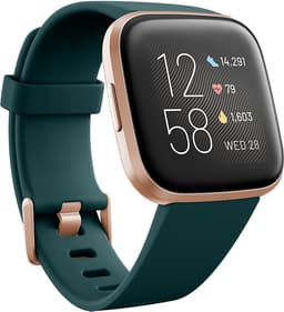 Fitbit Versa 2 smartwatch (smaragd/koppar)